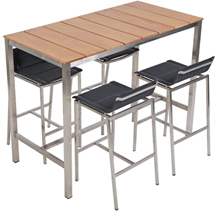 greemotion Bartisch, Silber, 106 cm, 133790