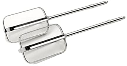 LOVIVER 2Pcs Hand Mixer Beater Kitchen Utensil Whisk Electric Egg Beater Accessories Hand Mixer Attachments for Blending Baking Milk Flour