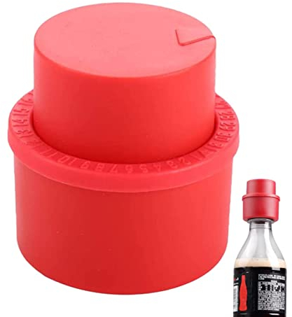 Pewell Fizz Keeper - bomba para botellas soda Fizz Keeper | Cierre botella soda duradero, soporte burbuja para agua con burbujas
