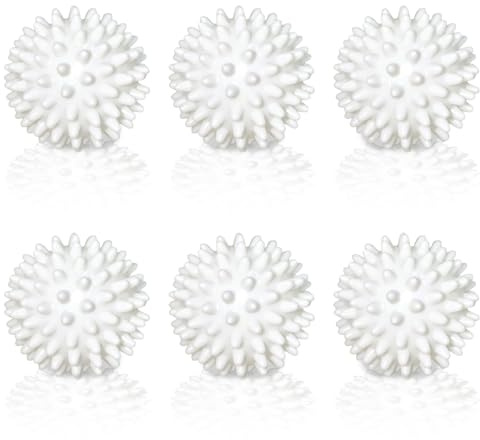 6 Pcs Conjunto de Bolas de Masaje, Bolas de Masaje Miofascial，Dureza Media, Bolas con Puntas, Pies, Cuello, Espalda, Piernas, Etc.