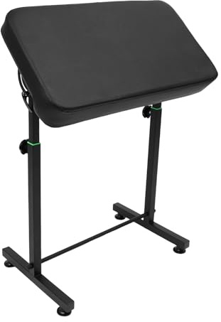 Tattoo armstöd stativ, tatueringsbord justerbar höjd 69–102 cm armstödsstativ 180° lutning, armstöd, stativ, benstöd, svampstoppning, storlek 70 x 40 x 5 cm