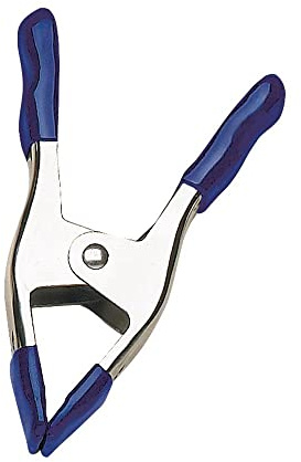 IRWIN Tools QUICK-GRIP Metal Spring Clamp, 1-Inch (222601) , Blue