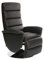 Miliboo Relax-Sessel manuell verstellbar Schwarz Nelson
