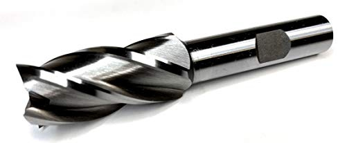 HHIP 5802-0750 3/4 x 1/2 4 Flute High Speed Steel Single End Center Cut End Mill