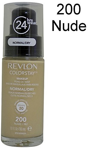3 x Revlon Colorstay Pump 24HR Make Up SPF20 Norm/Dry Skin 30ml - 200 Nude