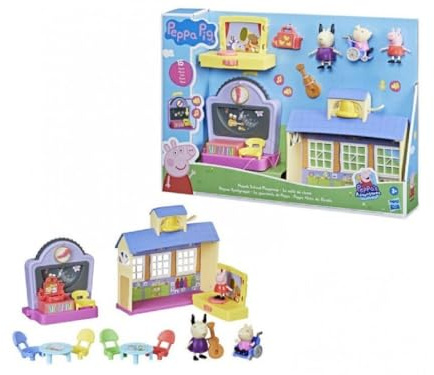 Peppa Pig Peppa’s Adventures Peppa's School Playgroup Preschool Toy, with Speech and Sounds, for Ages 3 and Up