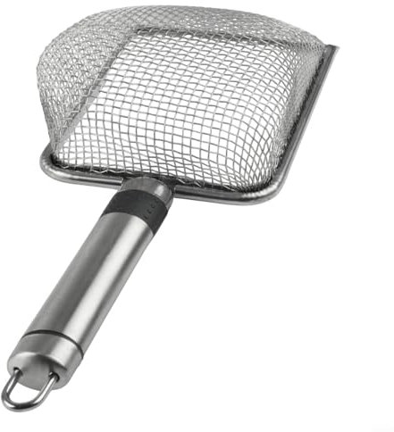 Setaccio in acciaio inox per una accurata setacciatura del terreno in varie attività di giardinaggio (2,8 mm)