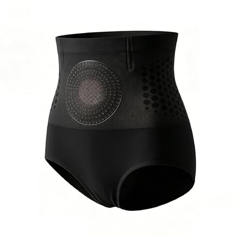 XQMMGO Pantalones cortos moldeadores de cintura alta con control de abdomen para mujer, pantalones cortos termogénicos para quemar grasa, moldeador de cuerpo sin costuras para debajo de vestidos