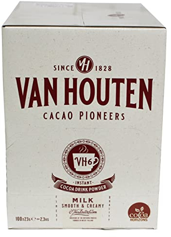 Boite de 100 dosettes chocolat V.HOUTEN 03014