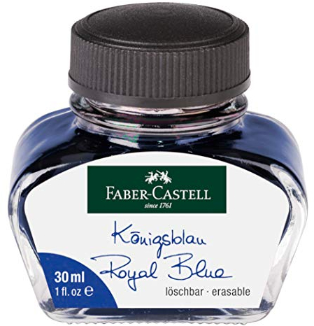 Faber-Castell Tintenglas (Königsblau, 1 Glas mit 30ml)