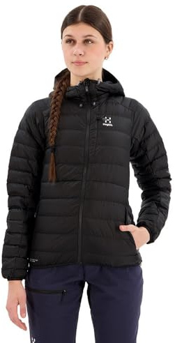 HAGLOFS 605387_2C5 MIMIC SILVER HOOD WOMEN Jacket Women's TRUE BLACK Size M