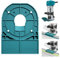 Track Saw Guide Rail Adapter Compatible for Makita Guide Rail Adapter Compatible for 18V RT0701C XTR01Z DRT50 RT0700C Edge Guide Adapter