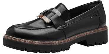 Tamaris Damen Slipper schwarz 42