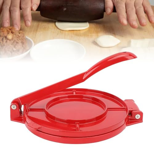 TARSHYRY Gusseisen -Tortilla Press 8 Zoll, Hochleistungs -Tortillera Pataconera für Hausgemachte Fladenbrot, Rotis, Empanadas