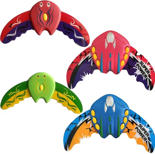 ILMFMY Unterwasser Glider​Tauchspielzeug für Kinder​,Teufel Fisch Schwimmbad Spielzeug, Pool Spielzeug, wasserspielzeug Jugendliche Kinder (4 PCS)