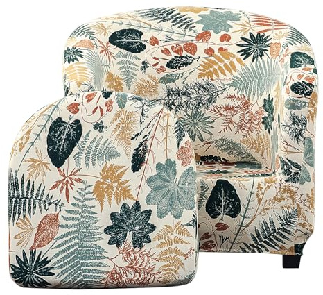 Meigeh Fundas para Sillón Chesterfield Funda de Sofa 1 Plaza Protector de Butaca Cubre Sillón de Club Tullsta Elástica Jardín