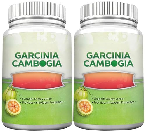 Gar Cinia Cambogia – Quemador de Grasa para Adelgazar, Adecuado para Hombres y Mujeres - 2uds
