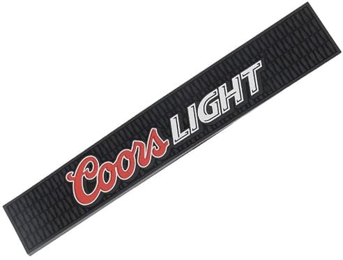 ACCESSOIRE DE BAR - Tapis de bar Coors Light - Bar Runner plastique