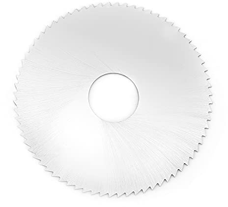 Utoolmart Hoja de sierra circular de 63 mm x 16 mm x 0,5 mm, sierra de corte de acero de alta velocidad, 72 dientes, disco de rueda para cortar ranurar acero, cobre, metal, plástico, madera