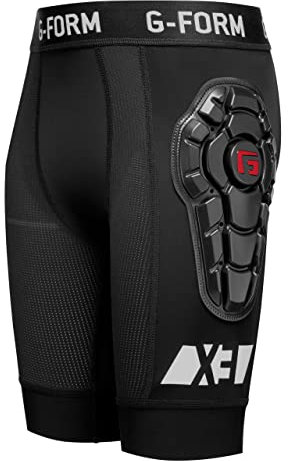 G-Form Jugend Pro-X3 Bike Liner - Dirt Bike und Mountain Bike Sport Shorts - Schwarz, Jugend L/XL