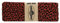 Schrägband Jersey 3m mit Leopard Print 20mm gefalzt Oaki Doki elastisches Einfassband, Farbe:3007 rotbraun-schwarz