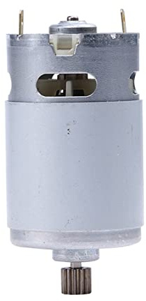 ELLANA Electric Replace 1pcs 4/6inch Chain Saw Motor Reciprocating Saw Motor Hand Saw Motor Power Tool 14 Teeth 8.2M Gear 21V DC 29800RPM 550 DC Motor Gearbox Ride