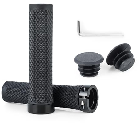 Fahrradgriffe, Fahrrad Lenker Griffe Pilz Griffe für BMX, Mountain, MTB, Beach Cruiser, Roller, Faltrad, weiche Anti-Rutsch-Gummi Hand Grip bequem ergonomisch