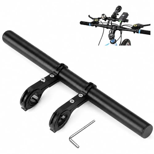 QLK Rallonge de Guidon de Vélo 20 cm en Alliage d’Aluminium