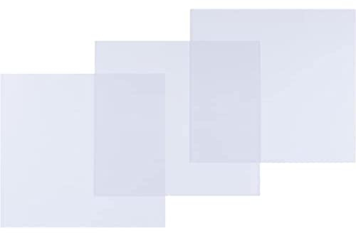 Pavo Einbanddeckel-Klarsichtfolie A4, PVC-Folie, 0.20 mm, 100-er Pack, transparent
