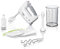 Bosch MFQ364V0 Handrührer Ergomixx, Vakuum-System, 450 W, Vakuum-Pumpe, Beutel und -Boxen, Mixstab, weiß