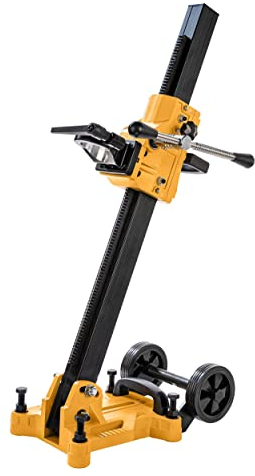 WABROTECH® WT45S Neigbarer Kernbohrständer mit Transportrollen 62mm – Bohrständer für Kernbohrmaschine 12 kg - Ständer für Kernbohrgerät Nass und Trockenbohrungen - Bohrhilfe Bohrführung – Bohreinheit