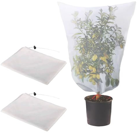 Filet Anti Insecte, 2 Pièces Filets pour Jardin, 1,2x1,4 m Filet Anti Insectes, Réutilisable Filet Anti Grele Idéal pour Protéger Les Plantes des Parasites des Oiseaux et de Nombreux Autres Animaux
