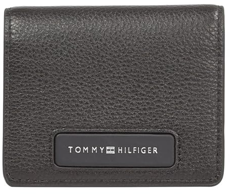 TOMMY HILFIGER TH Monogram Multi Card Holder Black