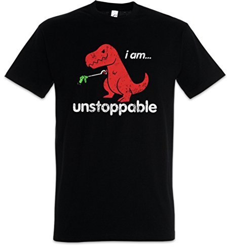 Urban Backwoods I Am Unstoppable Herren T-Shirt Schwarz Größe XL
