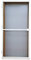 PALMAT - Moustiquaire pour Portes - Taille ajustable, Mailles ultra fines, Anti-moustiques, Couleur blanc, marron ou noir (120x240 cm, Blanc)