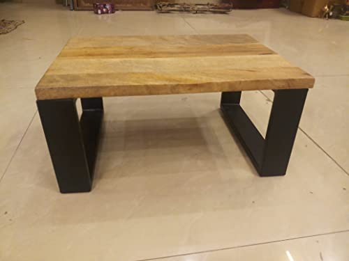 KNOBSWORLD Mango-Tritthocker aus Holz, hält bis zu 136 kg, Badezimmer-Fußhocker für Kinder und Erwachsene, tragbar, Einzelstufe (Montage erforderlich)