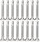 150 piezas de tornillos autorroscantes para chapa de 4,2 x 32 mm, tornillos de cabeza plana Phillips de acero inoxidable 410, para productos de electrodomésticos de muebles de madera metálica