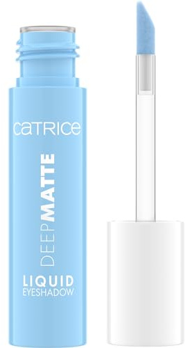 Catrice Deep Matte Liquid Eyeshadow, Lidschatten, Nr. 020, Blau, langanhaltend, Expressergebnis, hochpigmentiert, vegan, wasserfest, ohne Mikroplastikpartikel, Nanopartikel frei, 1er Pack (4ml)