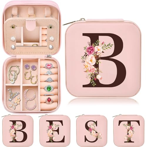 Inngeroo Christmas Teen Girls Gifts Travel Jewelry Case Box Organizer