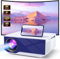 ZDK Proiettore, WiFi Bluetooth Proiettore,20000 Lux 1080P HD Proiettore portatile,Supporto 4K,Proiettore Home Theater per TV Stick/HDMI/USB/AV/Laptop/Telefono