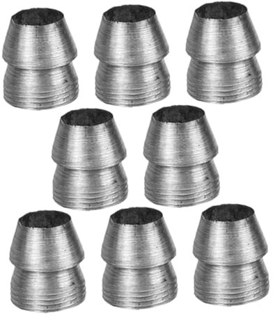 HANABASS 8piezas Cuñas para Herramientas De Jardinería De Cuña Metálica para Mango De Accesorios De Fijación para Herramientas De Jardinería Divisoria para Mango De para Reparación De De