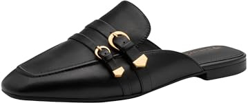 Tamaris Sandals 1-27311-46, Black (Black Leather), 7 US