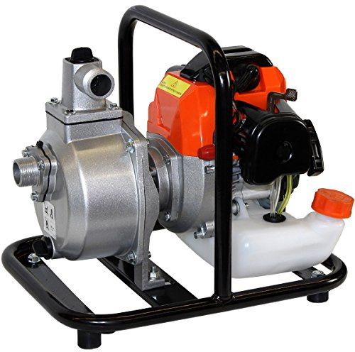 GT Garden Pompe à Eau Thermique, 52 cm3, 10 m3 par Heure