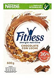 Cereales Nestlé Fitness Chocolate con Leche - 540 g (Paquete de 12)