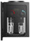 Dispensador de agua eléctrico, mini dispensador de agua portátil, fuente de agua caliente y fría para oficina, hogar, negro (la temperatura del agua de refrigeración es temperatura ambiente)