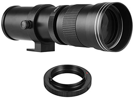 MF Super teleobjektiv 420-800 mm F/8,3-16 T2 montering med AI-monteringsadapterring universell 1/4 gänga för AI-monteringskameror