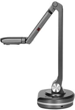 Bokskanner, 2-i-1 dokumentkamera och bokskanner med webbkamera med automatisk skanning, LED-lampa,för bilder/ID-kort/kontorsmanuskript