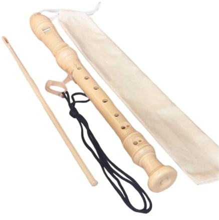 Blockflöjt Musikinstrument Sopranblockflöjt Engelska Tyska Fingersättning 6 Eller 8-hål