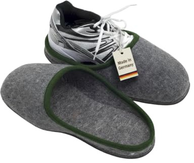 Pantoffelmann Over slippers felt sole One Size / 12 UK