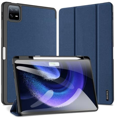 DUX DUCIS - Hülle kompatibel mit Xiaomi Pad 6 / Pad 6 Pro - - TPU Tablet Case Schutzhülle - Dunkelblau